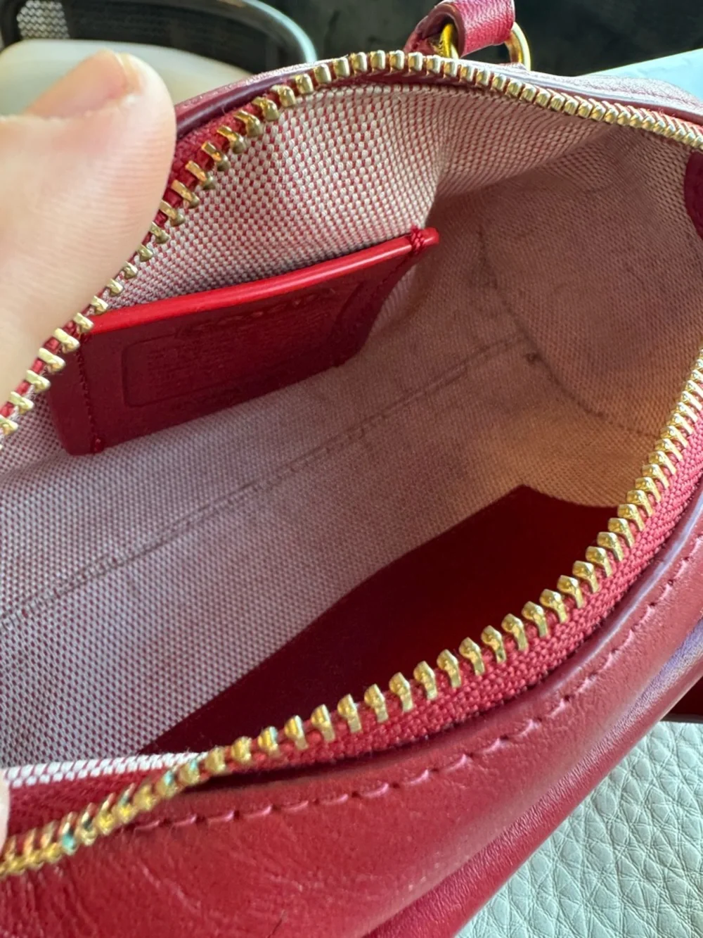 Coach Red Mini Barrel Bag 1941 Legacy Archive Limited Edition Cashin Rare - Picture 7 of 9